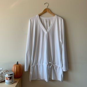 Athleta White Tie Dress